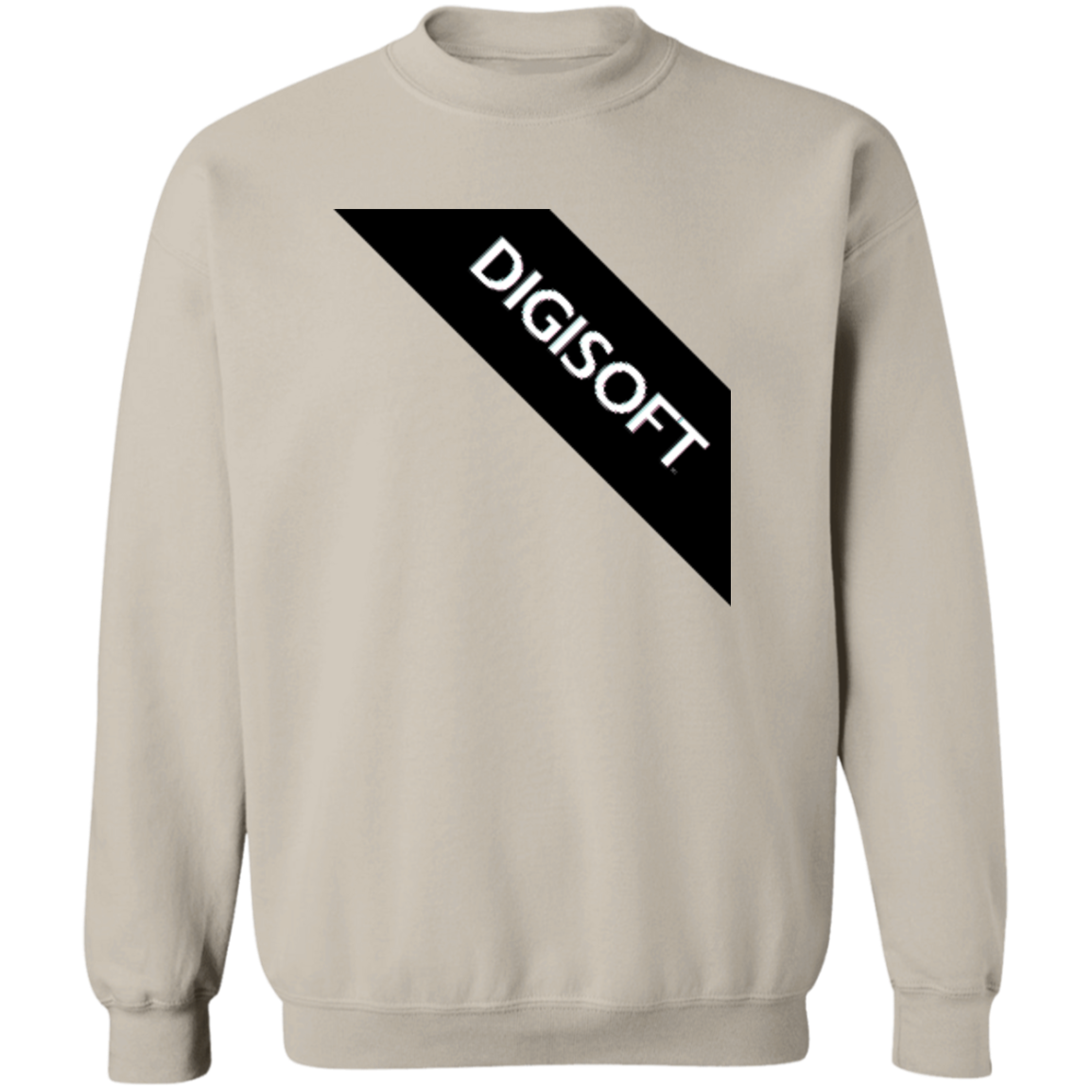 large-Digi-Ribbon-01-01 Crewneck Pullover Sweatshirt