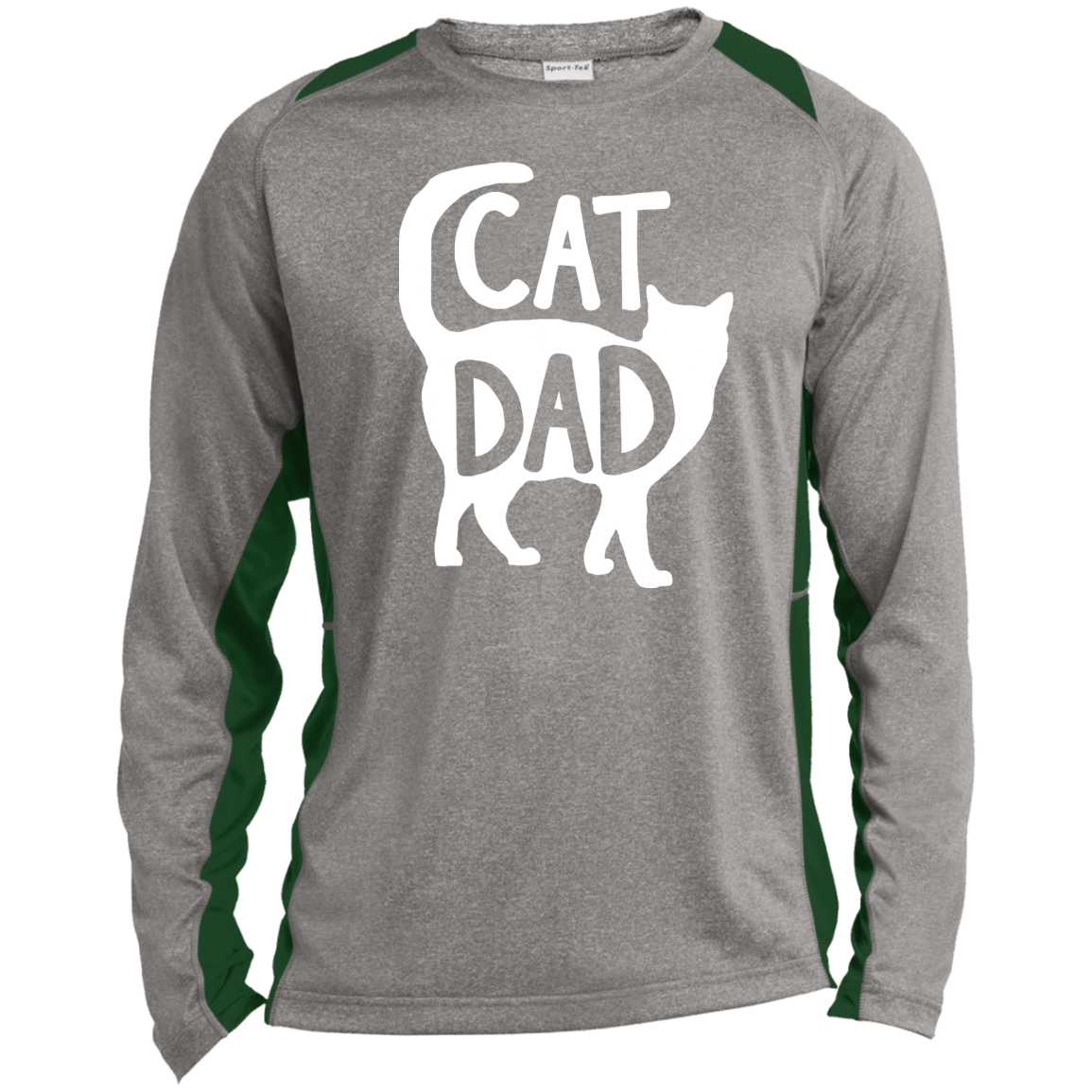 Best Cat Dad Fathers Long Sleeve