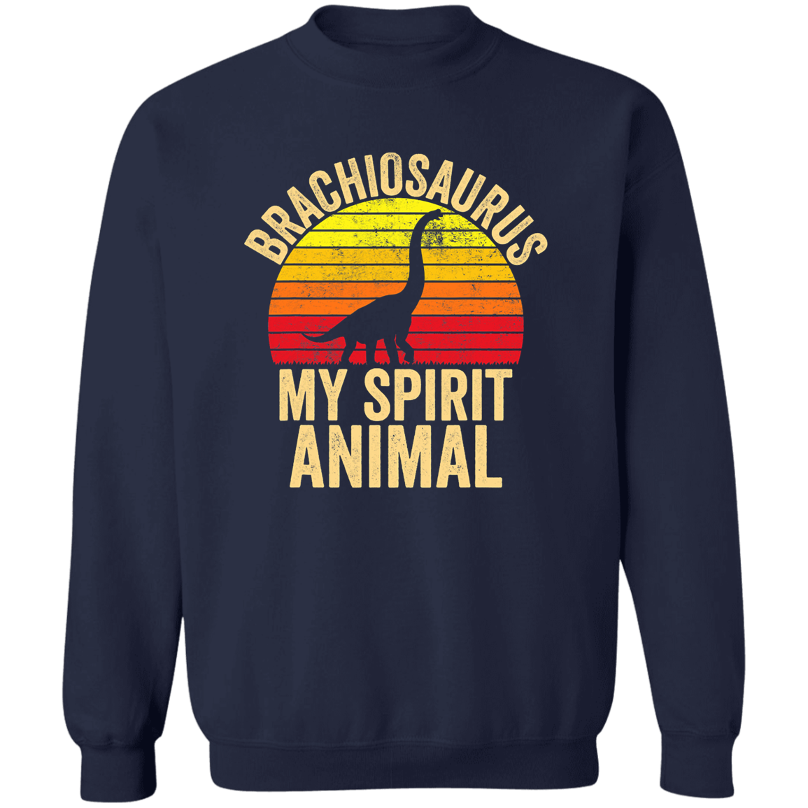 Brachiosaurus Dinosaur Spirit Sweatshirt