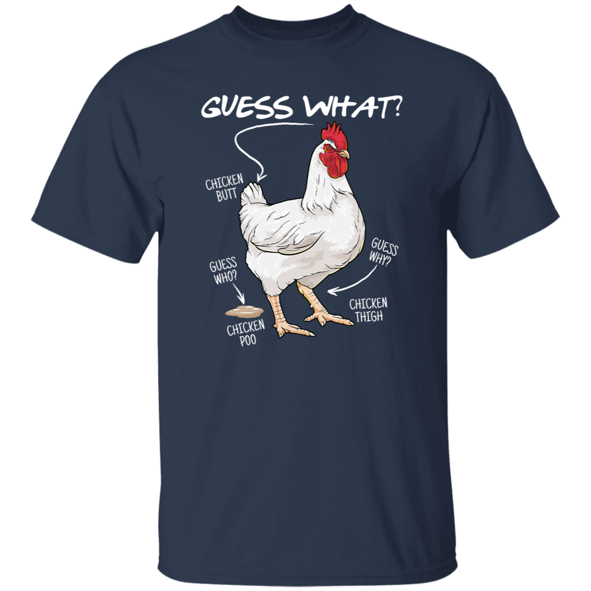 Chicken Butt Joking T-Shirt