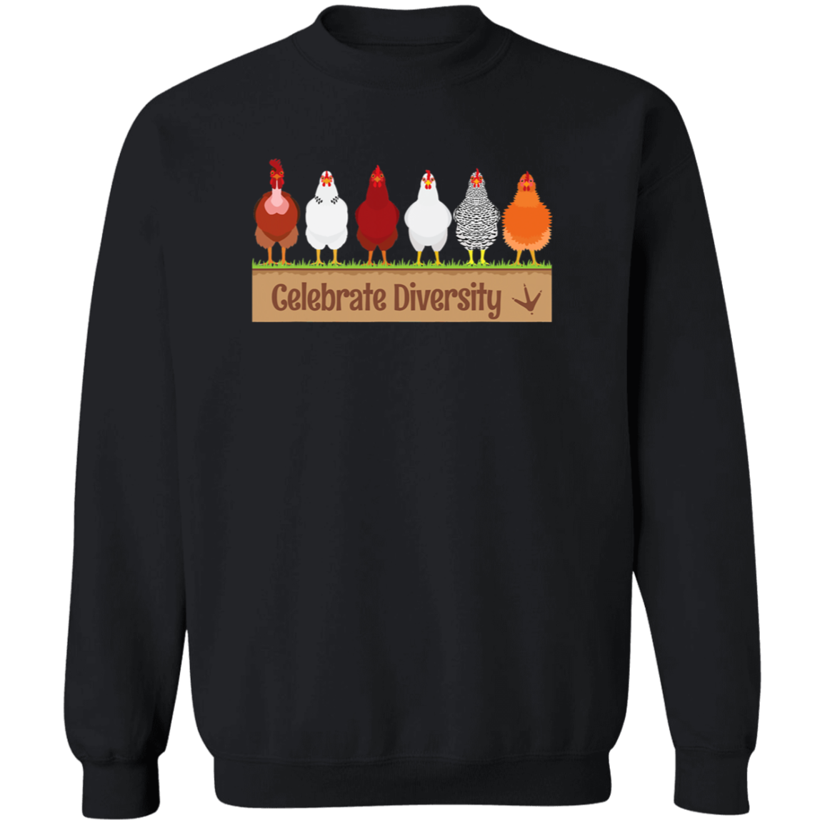 Celebrate Diversity Farm Pullover Sweatshirt