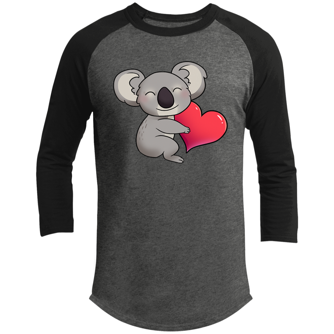 Save The Koalas Wildlife Raglan Sleeve Shirt