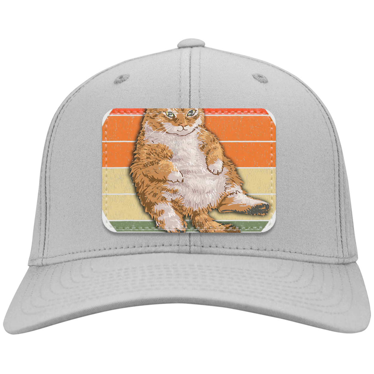 Funny Overweight Chubby Twill Cap