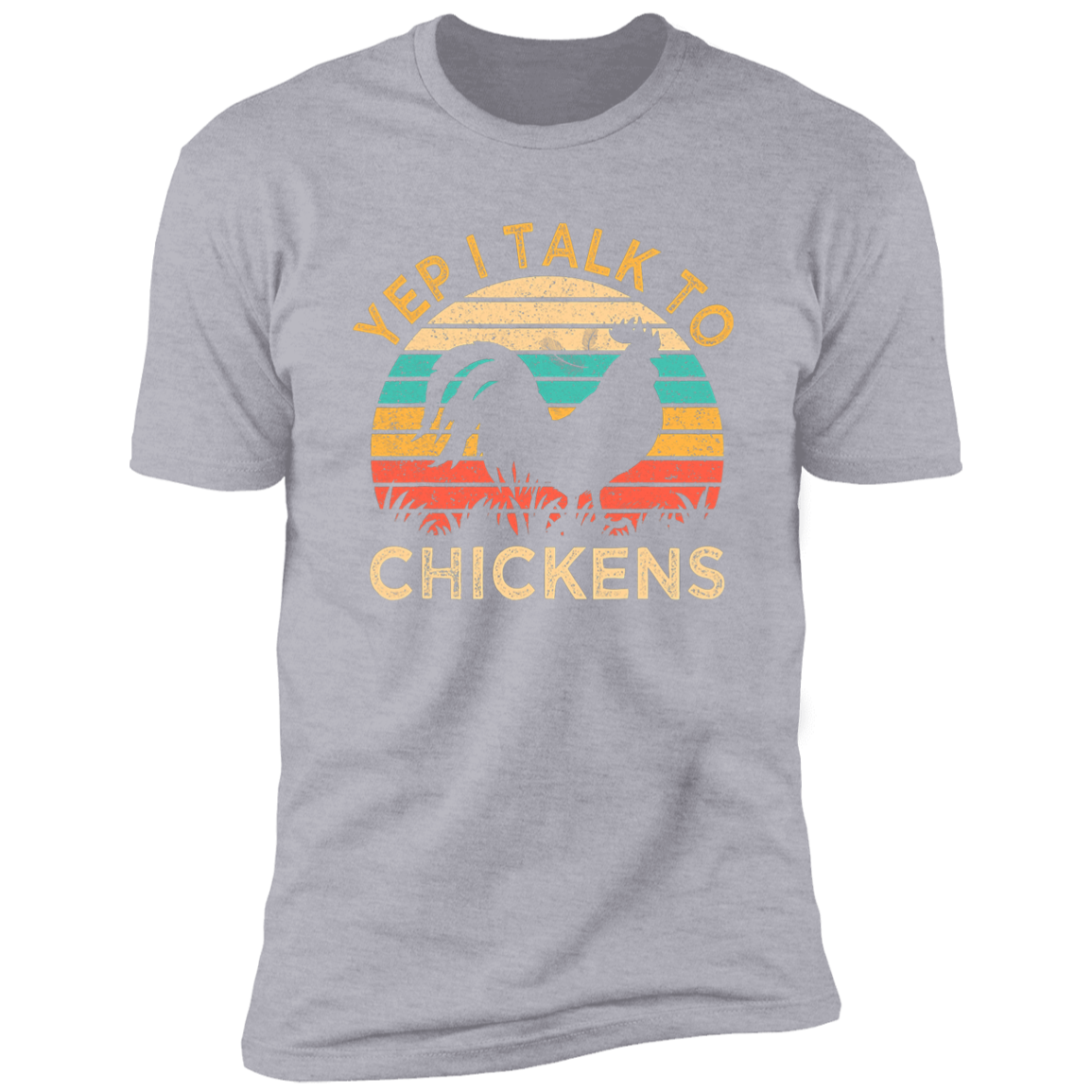 Chickens Vintage Funny Short Sleeve T-Shirt