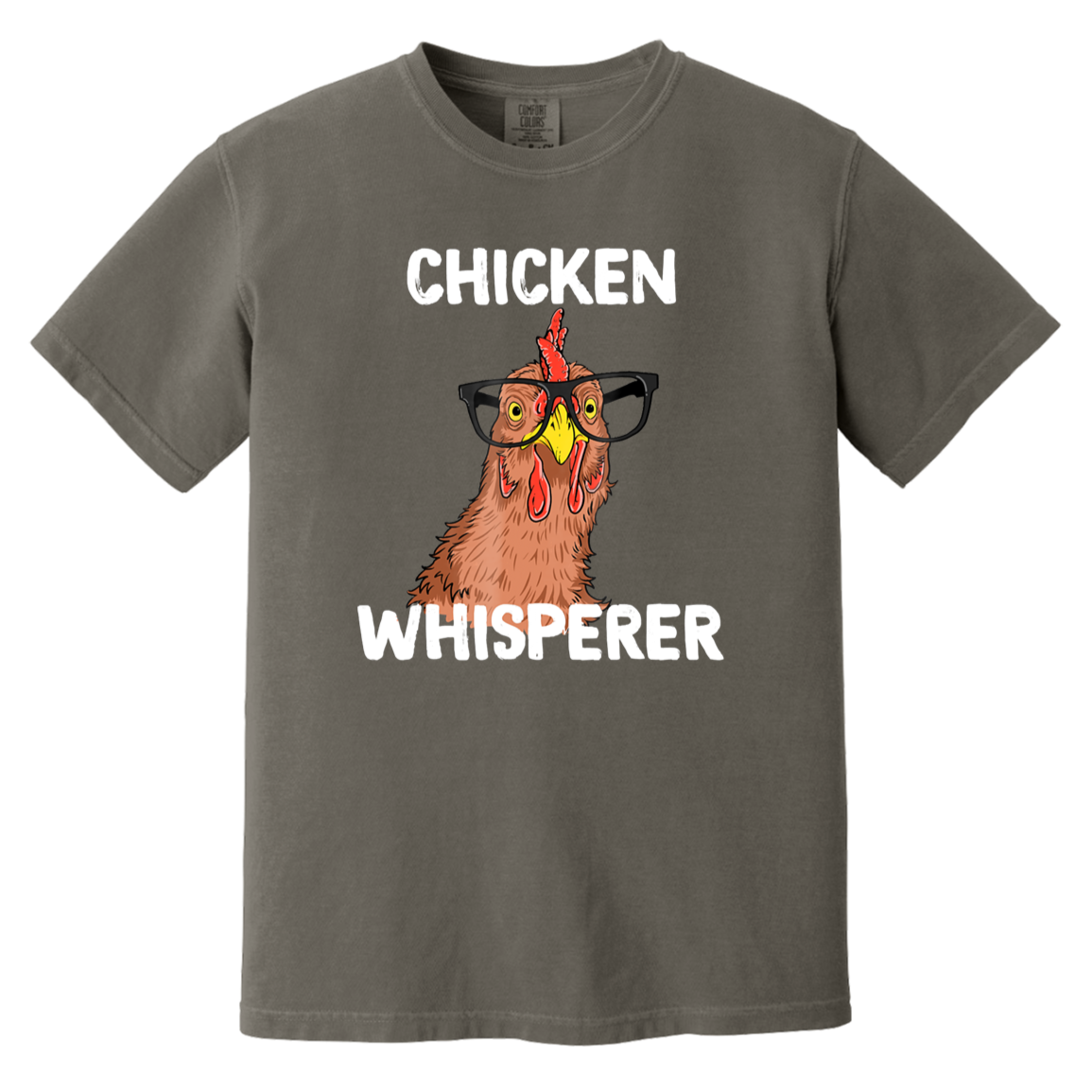 Chicken Whisperer Funny Heavyweight Garment-Dyed T-Shirt
