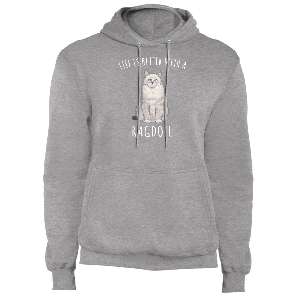 Life Is Better With Core Fleece Pullover Hoodie