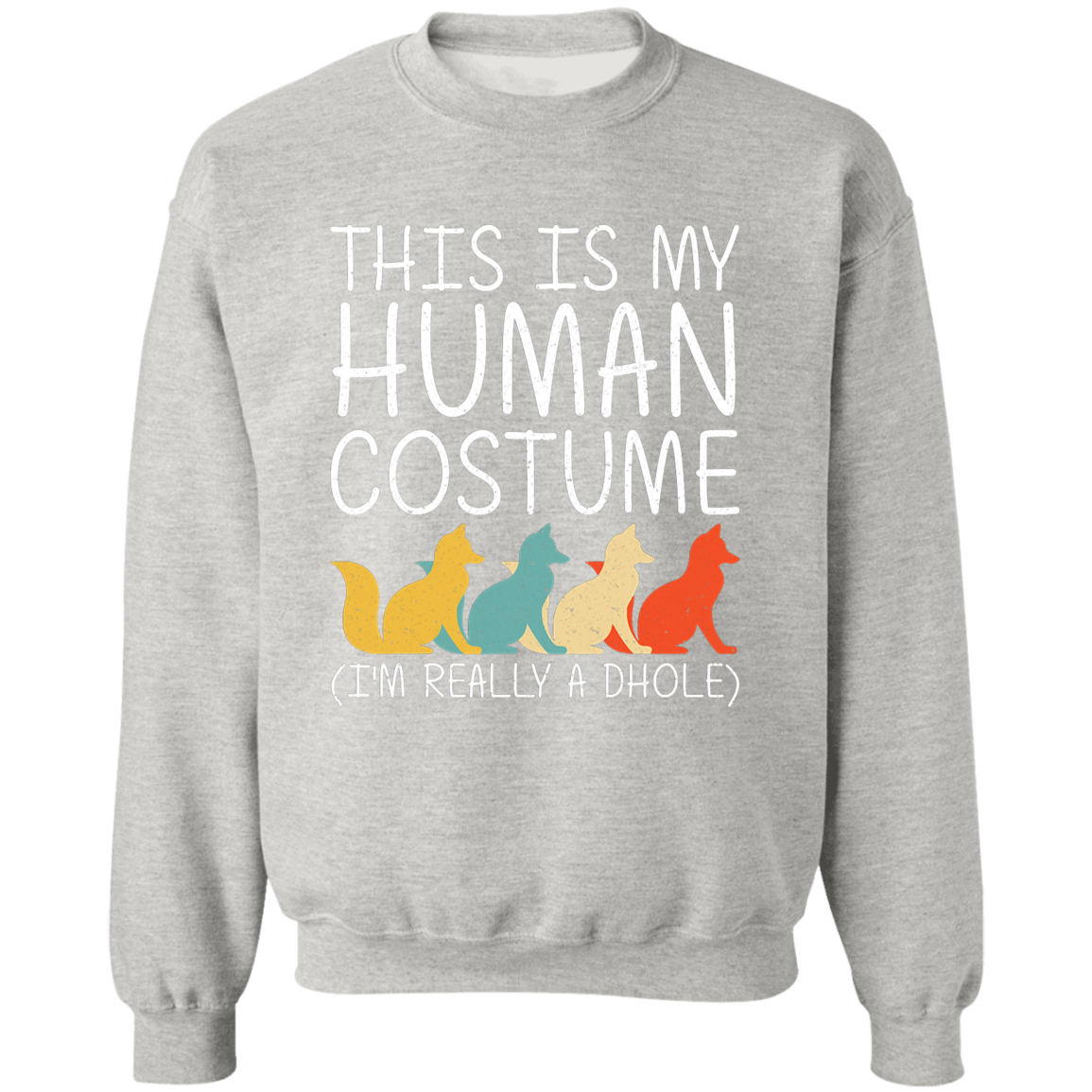 Dhole Halloween Human Pullover
